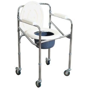 Silla Eleva Inodoro Ortopedico Portatil Ancianos Respaldo