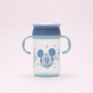 Vaso Infantil De Aprendizaje Antivuelco 360° Mickey Minnie