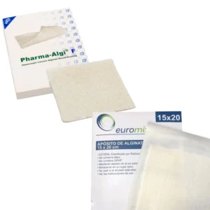 Apósito De Alginato De Calcio 15x20cm X 10 Unidades