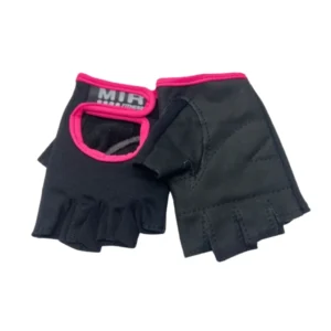Guantes Gym Gimnasio Mujer Hombre Cuero Pesas Entrenamiento