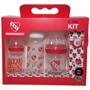 Kit Para Bebe Independiente Mamadera Chupete 5 Pieza Oficial