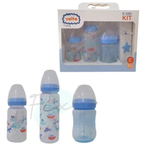 Kit Mamadera Combo Accesorios Chupete Bebe 5 Piezas Vaita