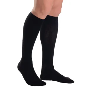 Media Compresión 15-20 Deportiva Negra Hombre Gelform
