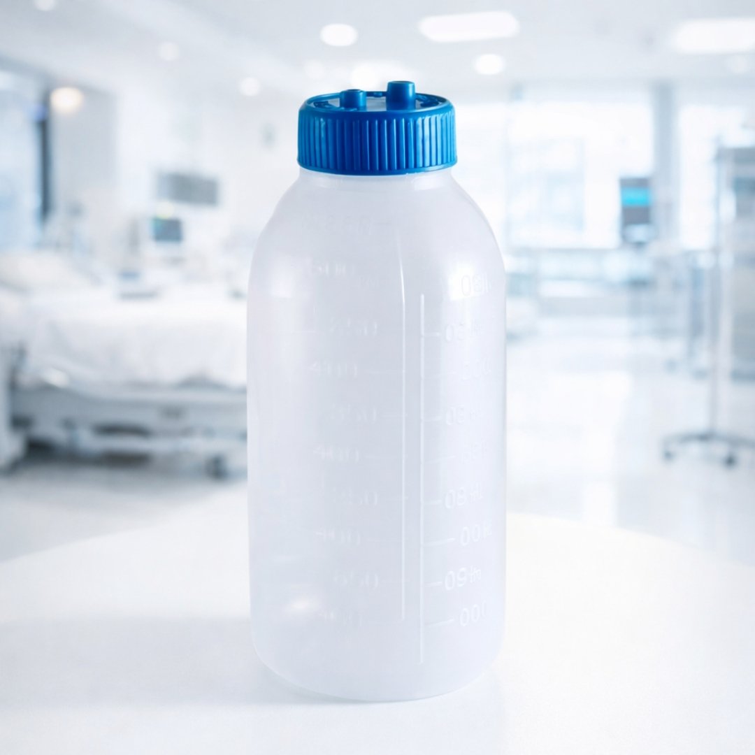 Frasco De Alimentacion Enteral 2 Picos 750cc X 5 Unidades