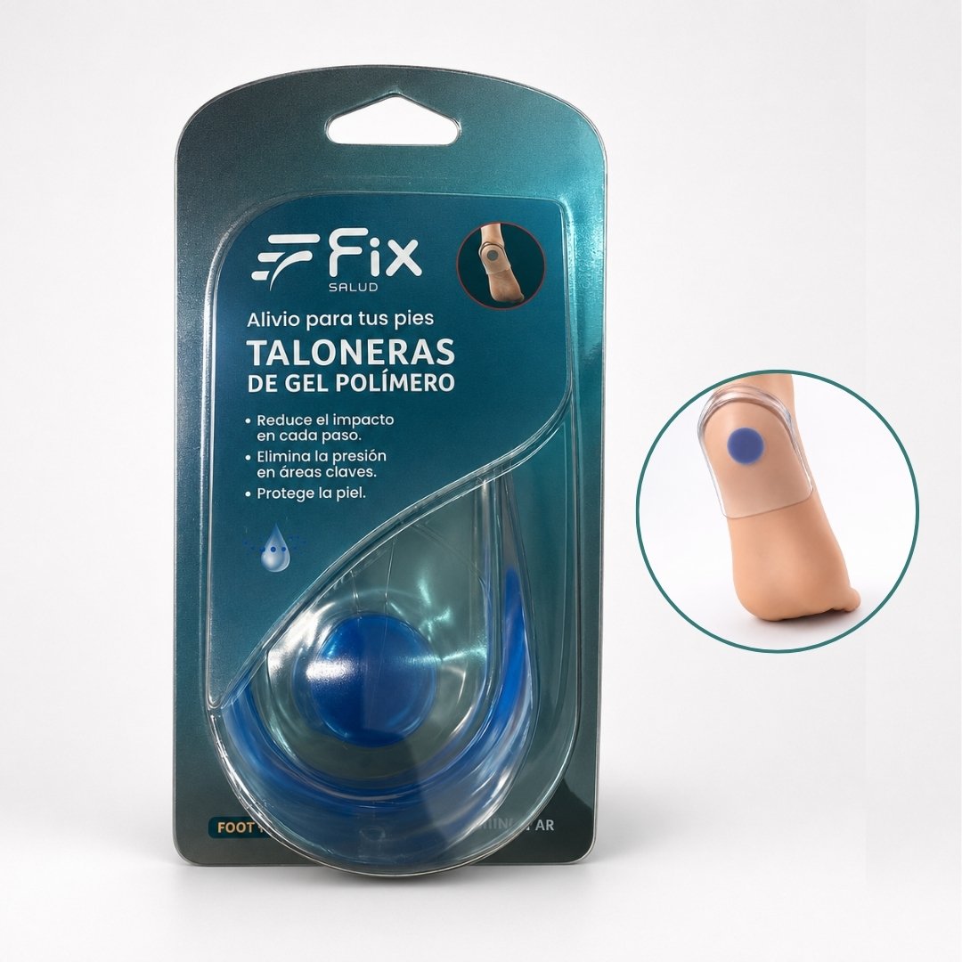 TALONERAS DE GEL POLÍMERO, PUNTO AZUL